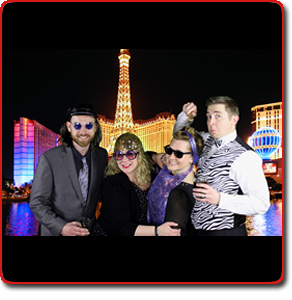 Las Vegas green screen photo op