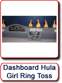 Dashboard Hula Girl Ring Toss