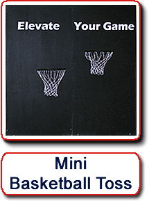 Mini Basketball Toss