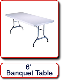 6ft table