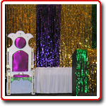 Mardi Gras chairs